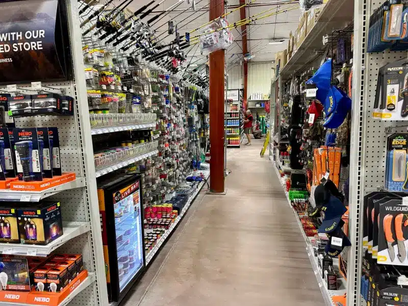 Valley Ace Hardware Sporting Goods Section